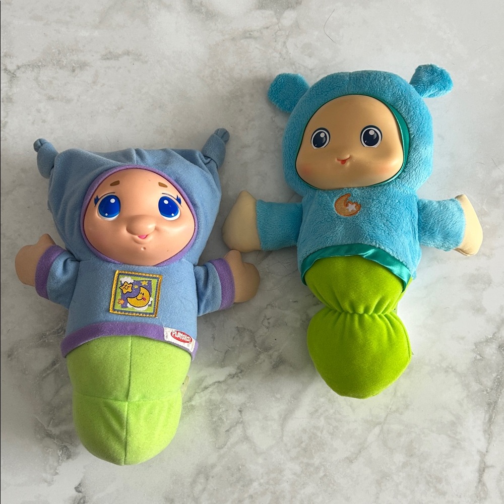 Playskool Glow Worms (pair)